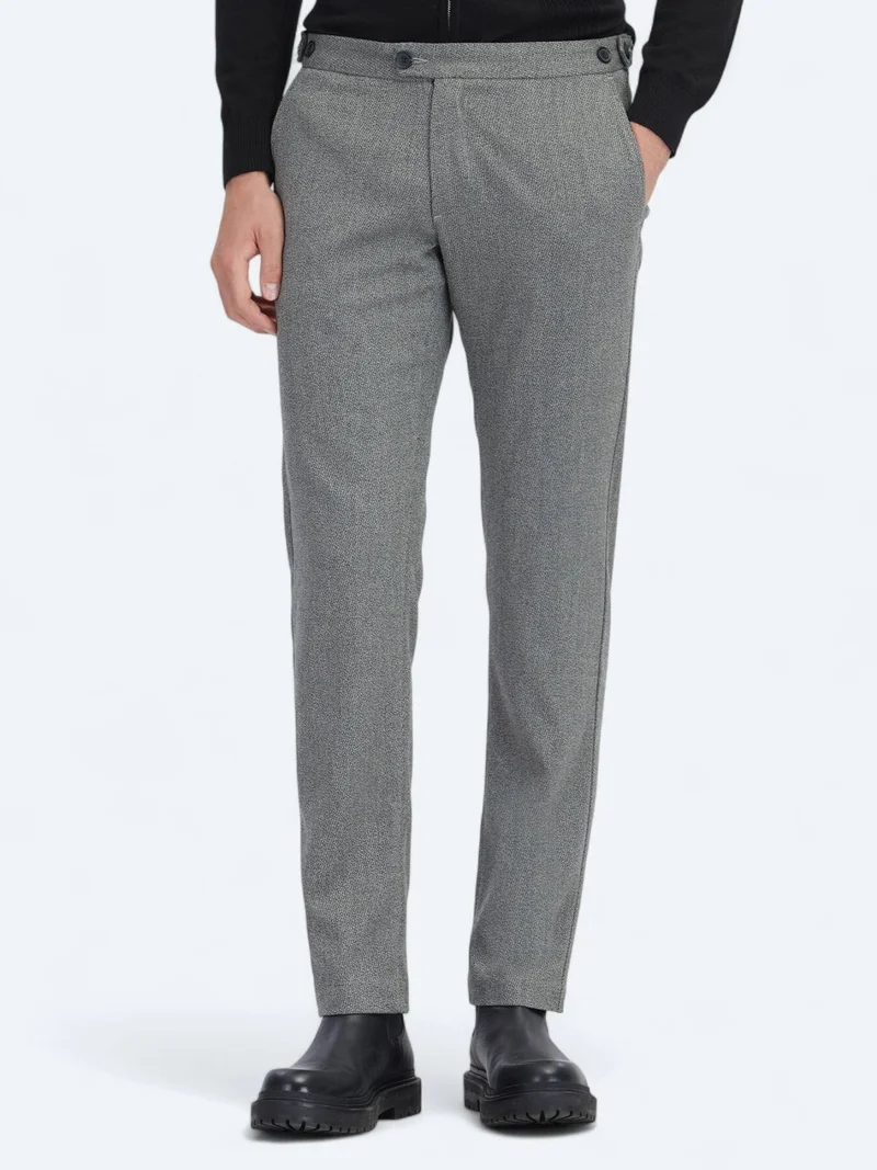Kip Hard Coal Weaving Regular Fit Casual Trousers