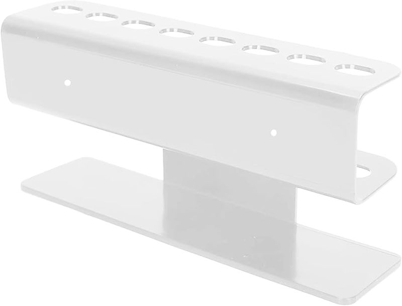 White Wall Mount Dart Holder Stand Rack Holds 8 Darts for Home Bar Game Room - Image 1