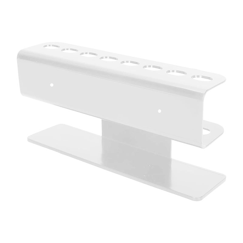White Wall Mount Dart Holder Stand Rack Holds 8 Darts for Home Bar Game Room - Image 2