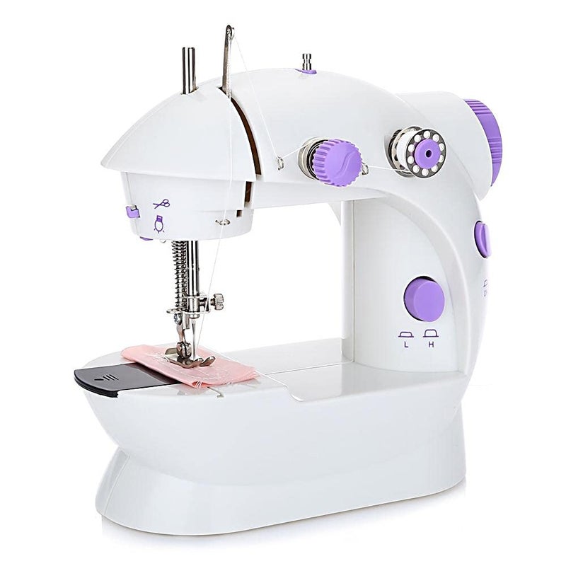 Mini Handheld sewing machines Dual Speed Double Thread Multifunction UK Electric Mini Automatic Tread Rewind Sewing Machine