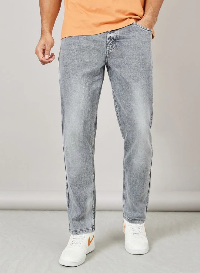 Styli Light Wash Slim Fit Jeans