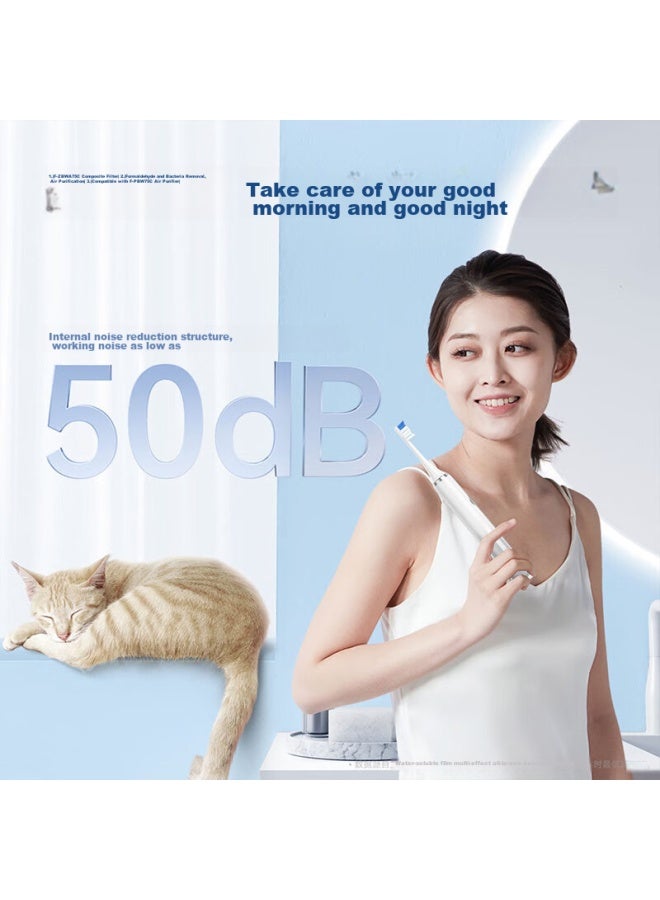 Huawei Smart Selection Libode Harmonyos Selected Electric Toothbrush, Intelligent Sonic Toothbrush 2 Ice Mountain Youth Edition, Qixi Valentine's Day Gift, National Subsidy 180-day Long Battery Life, Ice Crystal Blue - Image 4