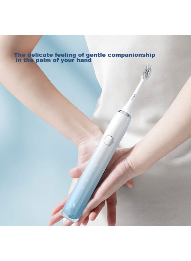Huawei Smart Selection Libode Harmonyos Selected Electric Toothbrush, Intelligent Sonic Toothbrush 2 Ice Mountain Youth Edition, Qixi Valentine's Day Gift, National Subsidy 180-day Long Battery Life, Ice Crystal Blue - Image 1