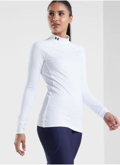 UNDER ARMOUR ColdGear Authentics Mock Neck T-Shirt  - Image 1
