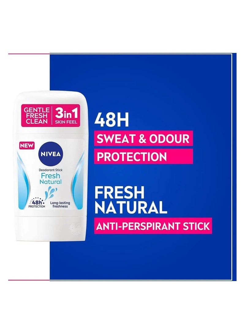 نيفيا مزيل عرق ستيك فريش ناتشورال - 50 مل - Image 5