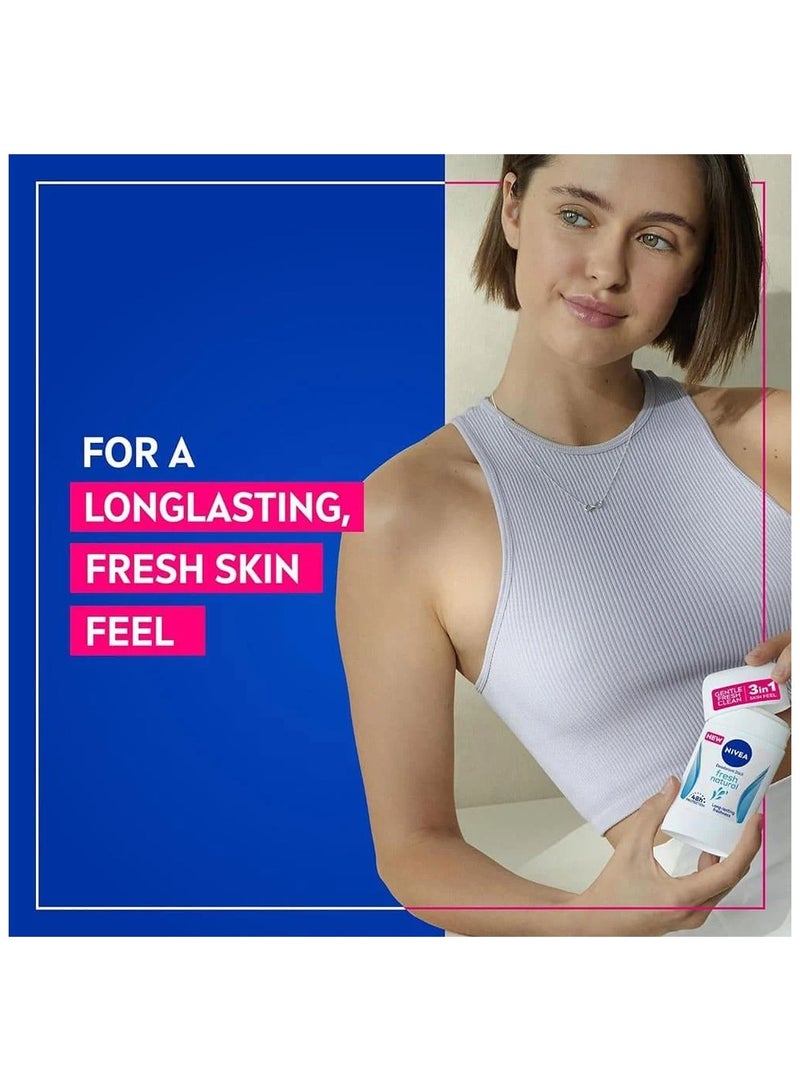 نيفيا مزيل عرق ستيك فريش ناتشورال - 50 مل - Image 4