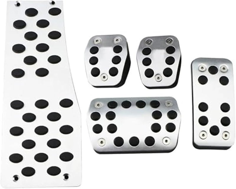 Wivplex Clutch Gas Brake Pedal Pad Set - Image 3
