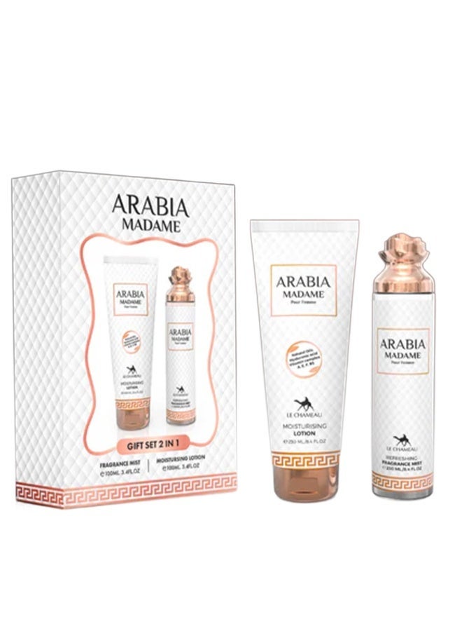 emper Arabia Madame 2-in-1: Lotion (250 ml) + Body Mist (250 ml) - Image 3