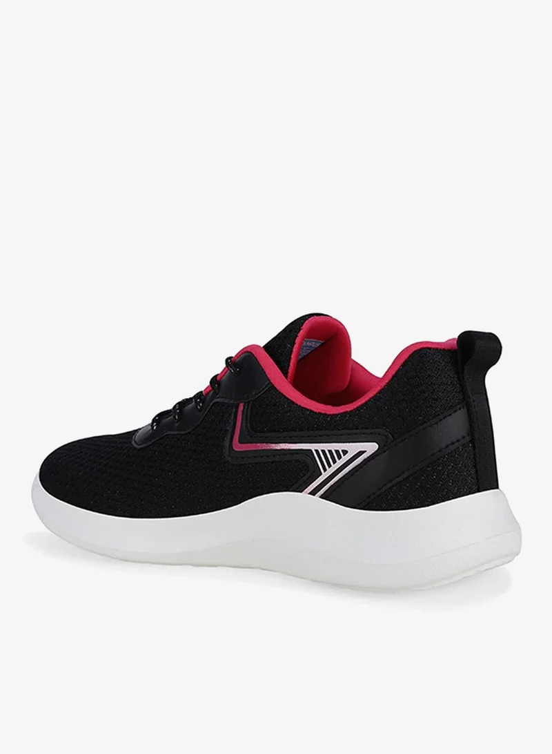 Campus  Women Bare Memory Foam Lace-Up Running -Black for Women | Best Price UAE