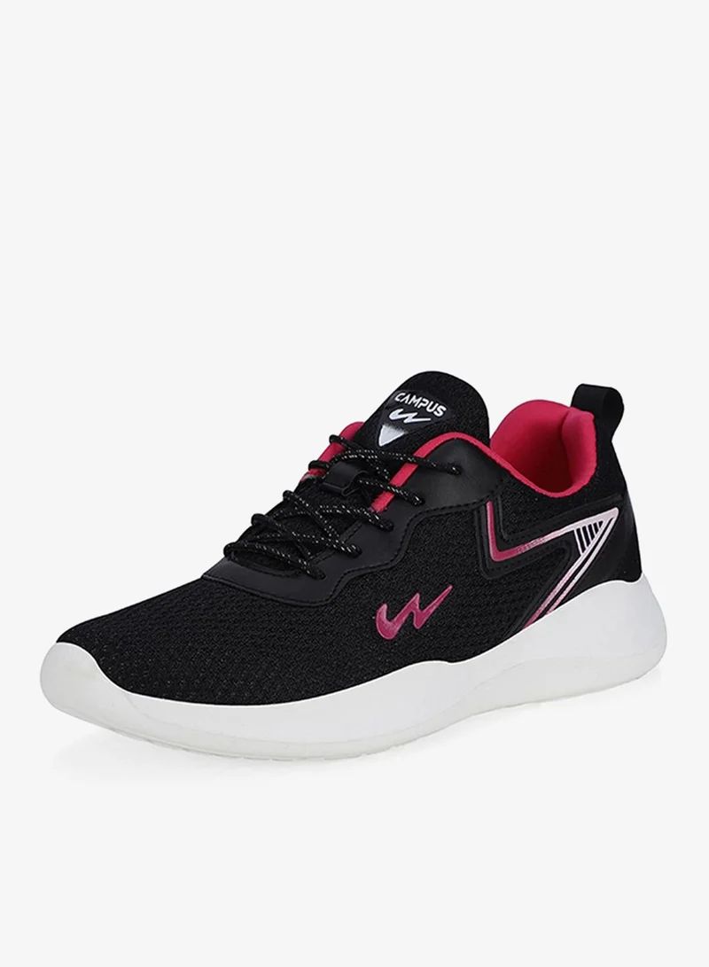 Campus  Women Bare Memory Foam Lace-Up Running -Black for Women | Best Price UAE