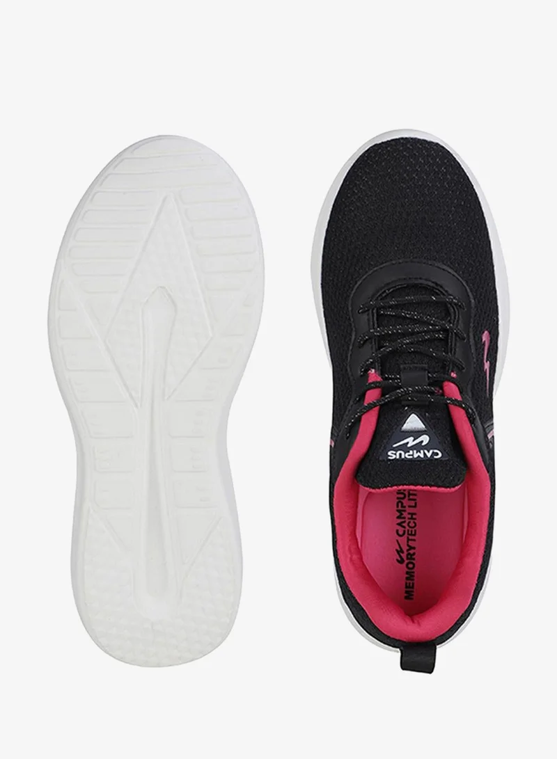 Campus  Women Bare Memory Foam Lace-Up Running -Black for Women | Best Price UAE