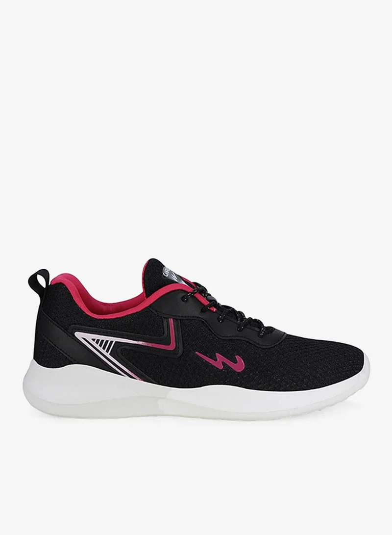 Campus  Women Bare Memory Foam Lace-Up Running -Black for Women | Best Price UAE