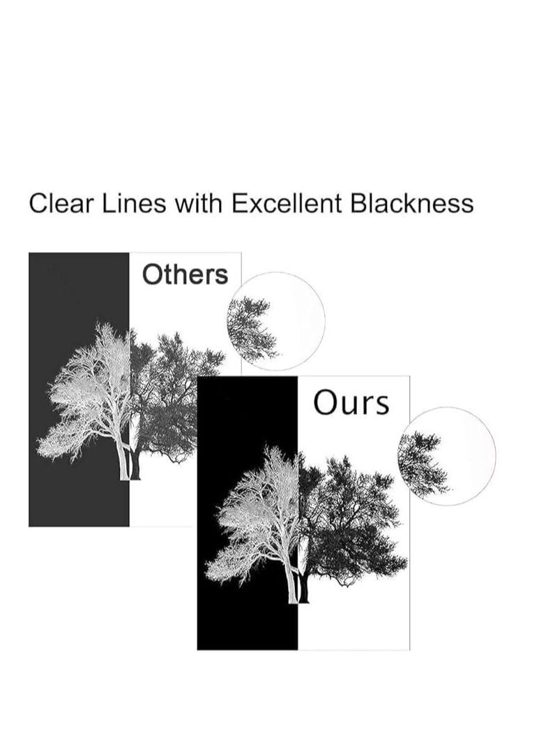 Terabyte 80X CF280X Compatible Toner Cartridge Replacement for 80A CF280A 80X CF280X for Pro 400 M401A M401D M401N M401DNE MFP M425DN Printer Ink Black - Image 2