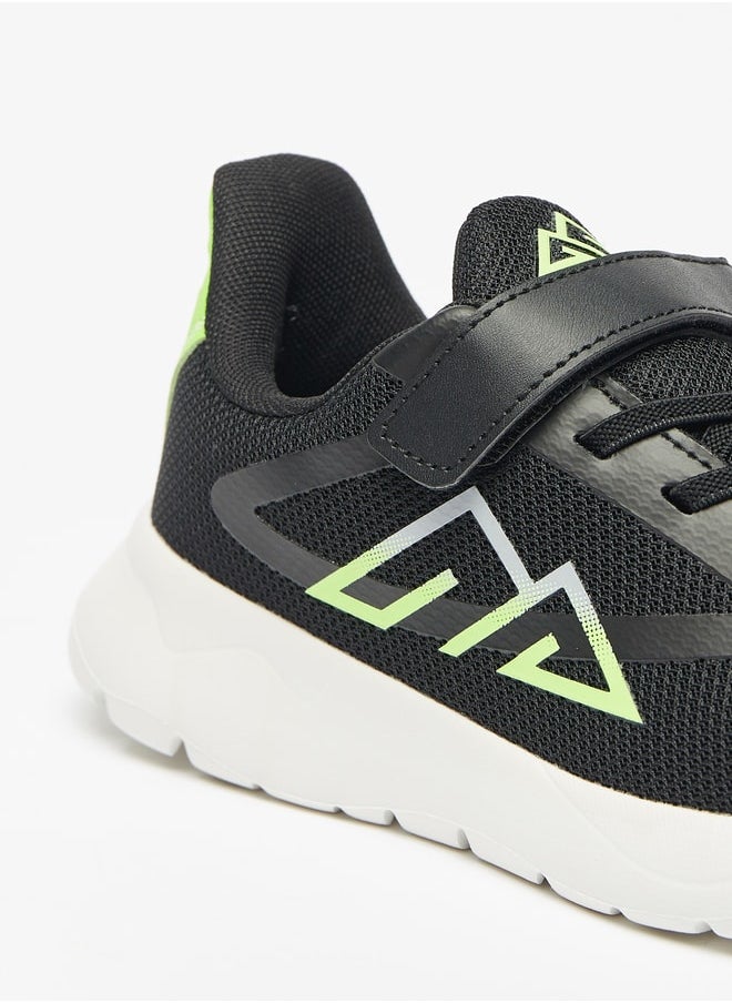 Oaklan by Shoexpress - Boy's Textured Sports Shoes With Hook And Loop Closure - Image 1