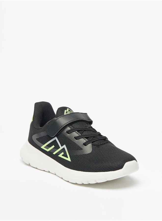 Oaklan by Shoexpress - Boy's Textured Sports Shoes With Hook And Loop Closure - Image 1