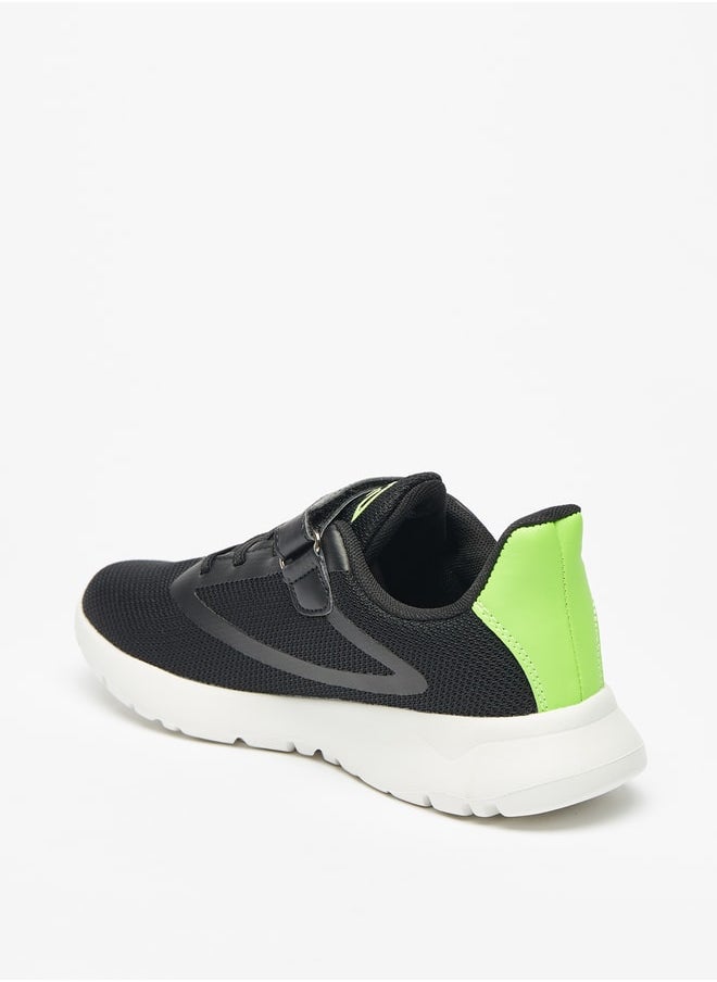 Oaklan by Shoexpress - Boy's Textured Sports Shoes With Hook And Loop Closure - Image 1