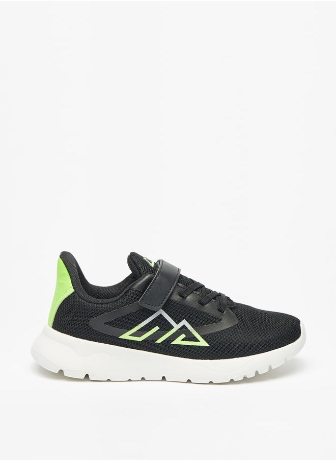 Oaklan by Shoexpress - Boy's Textured Sports Shoes With Hook And Loop Closure - Image 1
