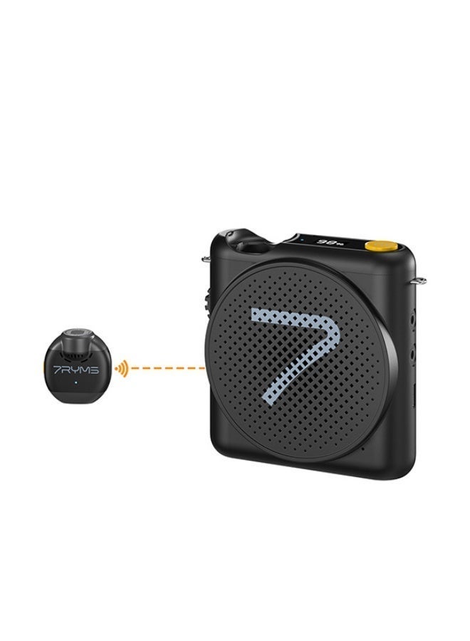 7RYMS WA2 Amplifier with Microphone (Black) - Image 2