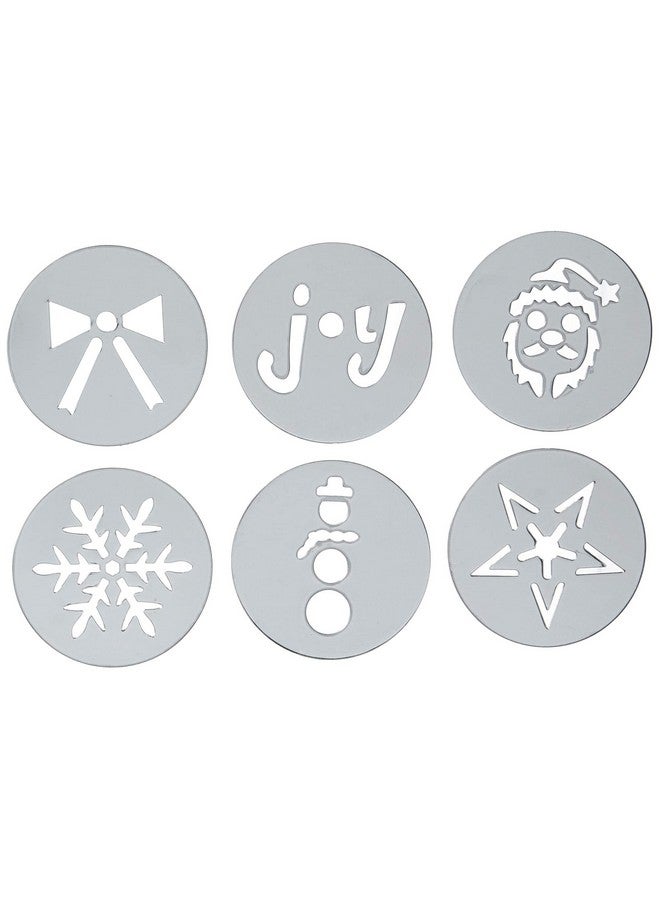 OXO Good Grips Cookie Press Holiday Disk Set, Metallic - Image 1