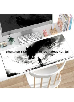 Explosions Creative Texture Lines Abstract Painting Large Flat Rubber Mouse Pad Non-slip Heat Map Wholesale-Color:800*300*2mm-Pattern:FK883