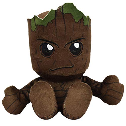 Bleacher Creatures Marvel Groot 8 Kuricha Sitting Plush Soft Chibi Inspired Toy - Image 1