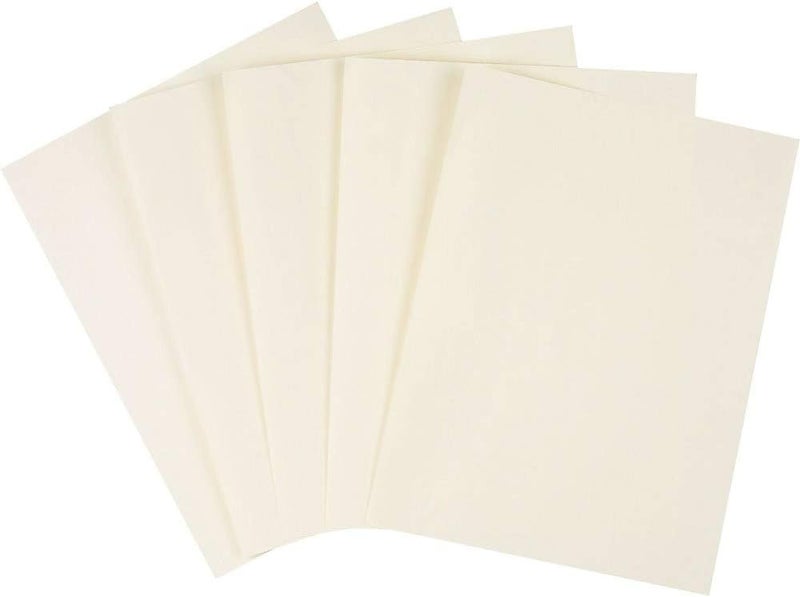 Pastel Recycled Copy Paper, Cream, 20 lb., 8.5" x 11", 500 Sheets – 30% Recycled Multipurpose Paper for Printing & Documents