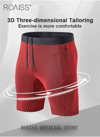 Men's Stripe Performance Compression Workout Shorts Tight Gym Athletic Shorts with Pockets - pzsku/Z57EE067FA4BAD27BFCA0Z/45/1746224072/70fae700-5526-4f3b-a253-34c2bd913bee