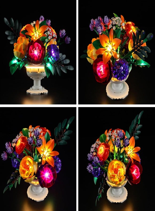 BRIKSMAX Light Kit for Lego-10345 Flower Arrangement -Innovative Led Lighting Compatible with Lego The Botanical Collection - Not Included Lego Set - Image 5