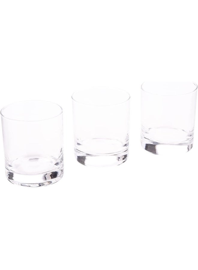 AKDC Cortina Vino 3Pcs L(6CM) XW(6CM) XH(8CM) Transparent - Image 2