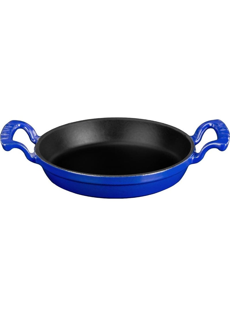 Lava Casting Round Pan Cast Iron Solid Double Handle DIAMETER(Ø)16CM.  - Image 1
