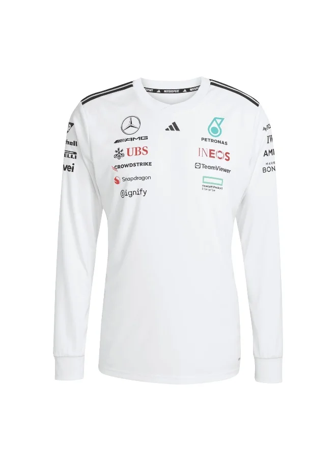 اديداس adidas mercedes - amg petronas formula one team driver long men jersey