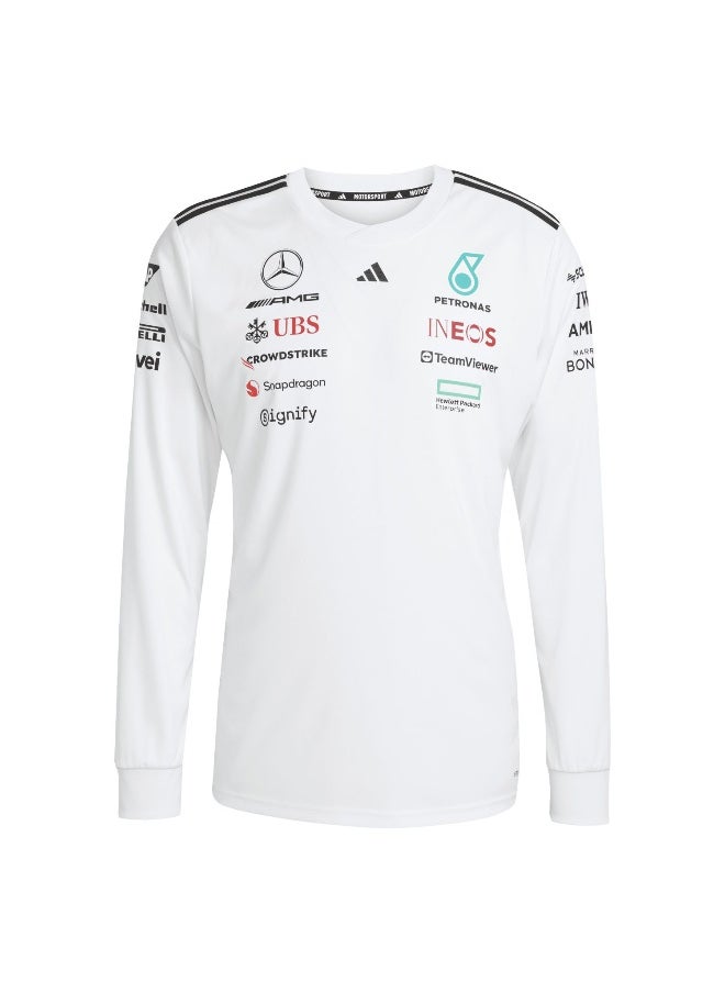 Adidas - adidas mercedes - amg petronas formula one team driver long men jersey - Image 1
