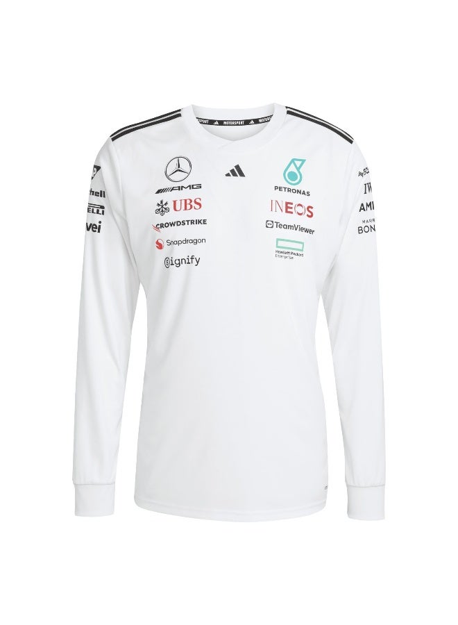 Adidas Mer Dr Jsyw Rlm White Motorsport Jerseys For Men XS  - Image 1