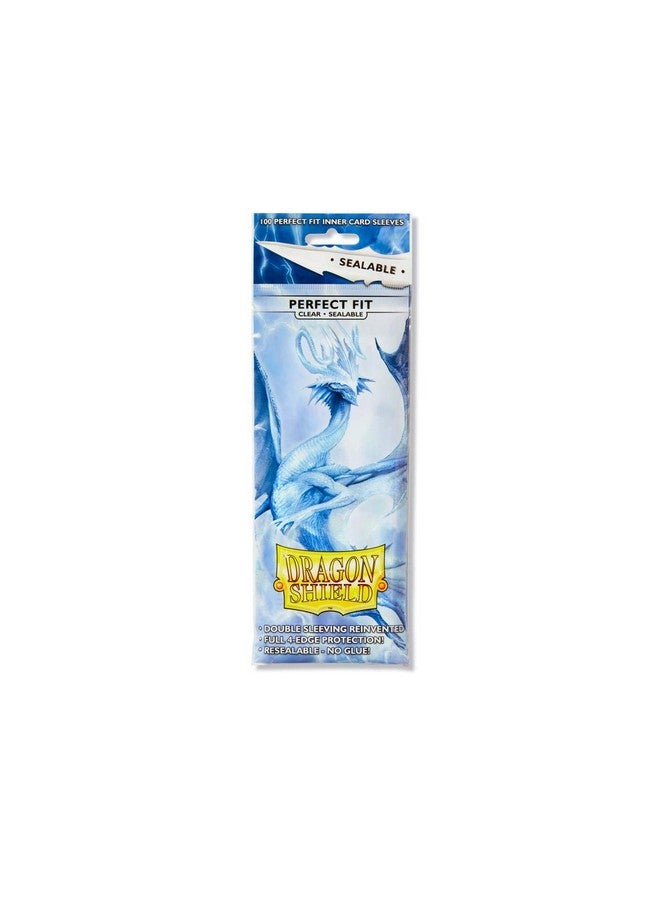 Dragon Shield 100 Standard Size Clear Resealable Sleeves (5 Packs) - Image 2