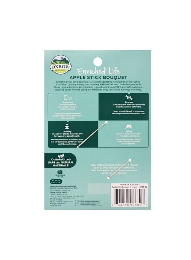Oxbow Enriched Life Apple Stick Bouquet 0.12 lb. - Image 2