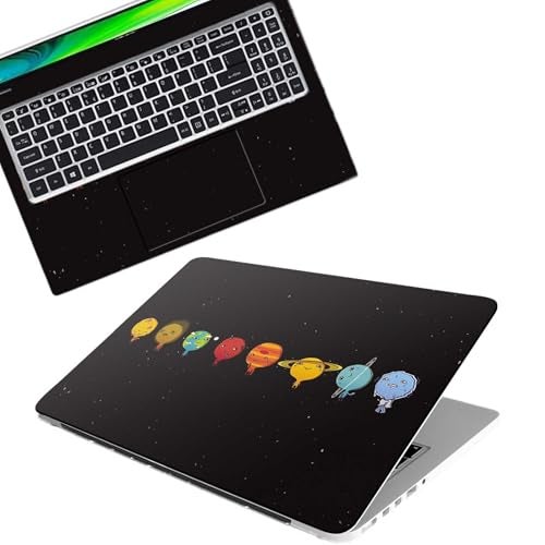 Inkykart DSGN 65 Full Body Laptop Skin Bubble-Free| Laminated| Removable| HD Quality Sticker for Laptops Upto 15.6 Inches Compatible with Hp/Dell/Acer/Lenovo/Asus etc. - Image 1
