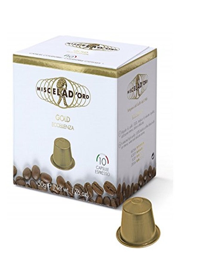 Miscela d'Oro Espresso Original Line Compatible Capsules - Full Case - All blends (Gold)