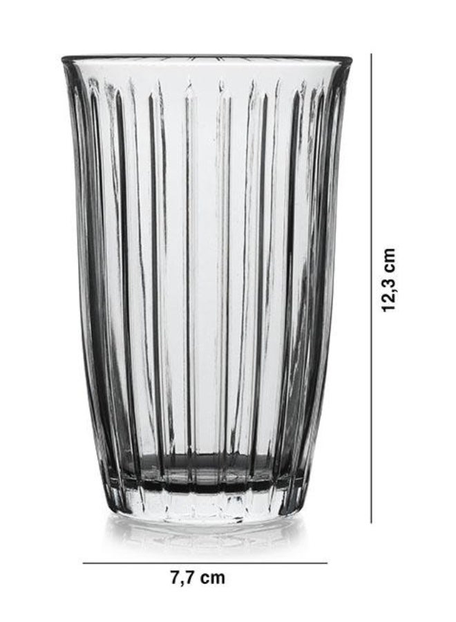 Paşabahçe Pasabahce Joy Tumbler 295cc – 4-Piece Drinking Glass Set GB - Image 1