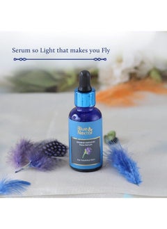 Blue Nectar مصل باكوتشي المضاد للشيخوخة للخطوط الدقيقة والتجاعيد والهالات السوداء؛ بديل طبيعي لمصل الريتينول للوجه للحصول على بشرة شابة؛ مصل مرطب للوجه خالٍ من الزيوت للنساء والرجال (30 مل)  - Image 4