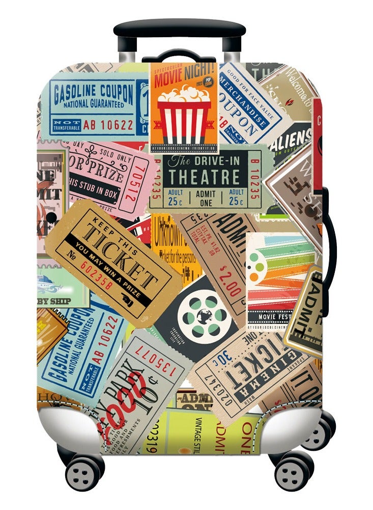 HomarKet Travel Luggage Cover Washable Suitcase Cover Suitcase Protector Anti-scratch Suitcase Cover Fits 18-32 Inch Luggage - Image 1