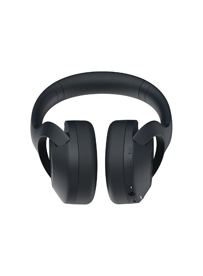 بلاك شارك سماعات بلاك شارك V2 اللاسلكية فوق الأذن - BS-X10، إلغاء ضجيج نشط 45 ديسيبل، وقت تشغيل 100 ساعة، بلوتوث 5.4، صوت Hi-Fi، اقتران بجهازين، دعم ميكروفون خارجي - أسود - Image 2