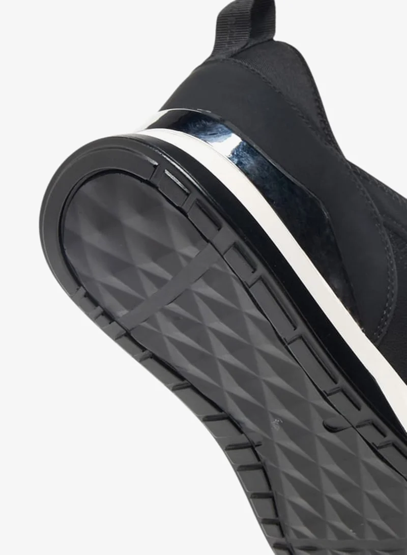 Flora Bella By Shoexpress Womens Glitter Embellished Sneakers With Lace-Up Closure Ramadan Collection