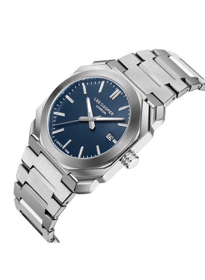 Lee Cooper ساعة يد معدنية للرجال LC08185.390 - 40 مم - Image 2