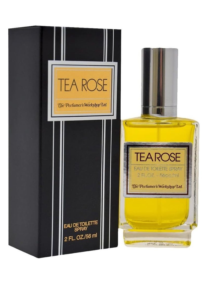 تي روز عطر للنساء او دي تواليت بالمسك من تي روز 56 مل