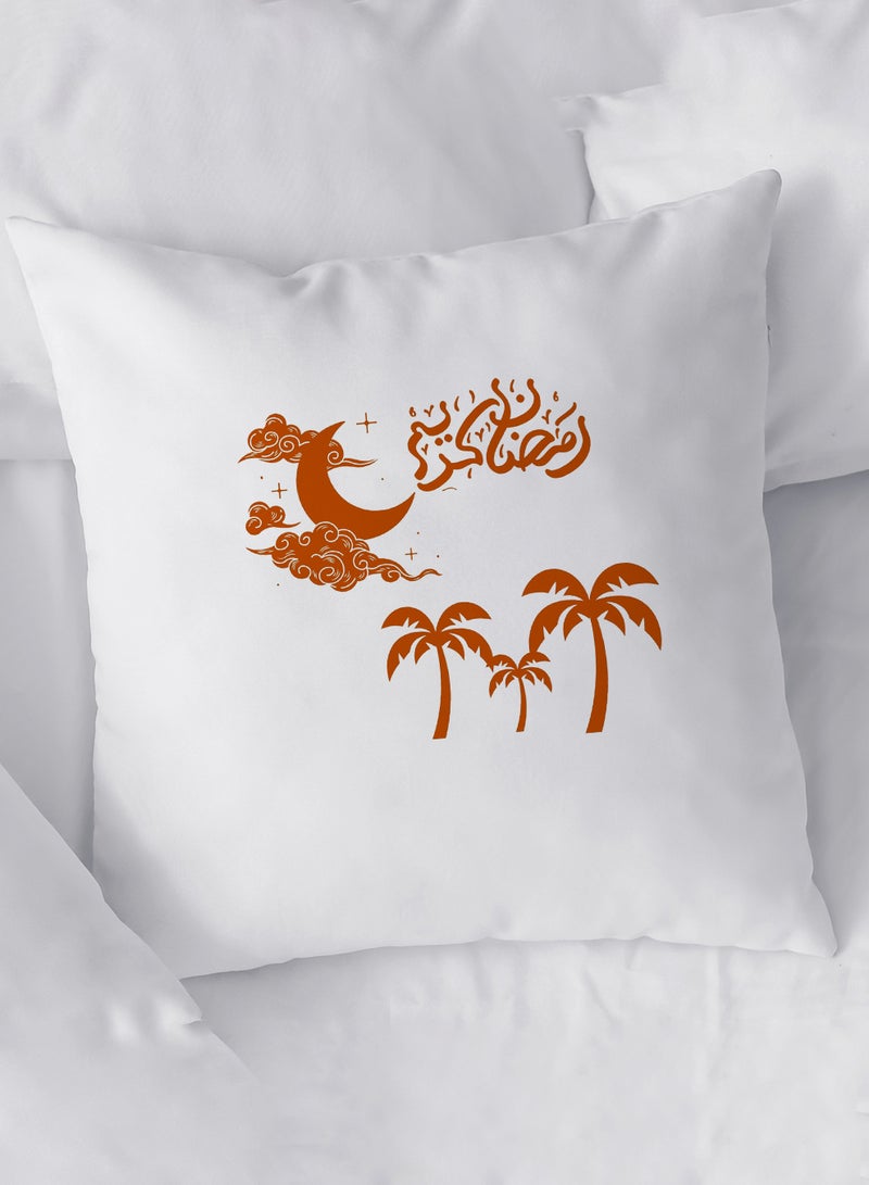 لوحة غطاء وسادة من البوليستر بتصميم رمضان كريم - Image 2