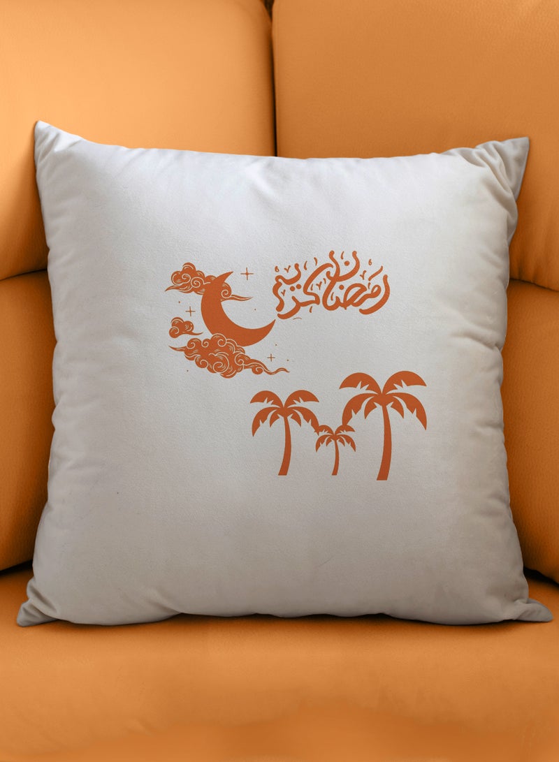 لوحة غطاء وسادة من البوليستر بتصميم رمضان كريم - Image 4