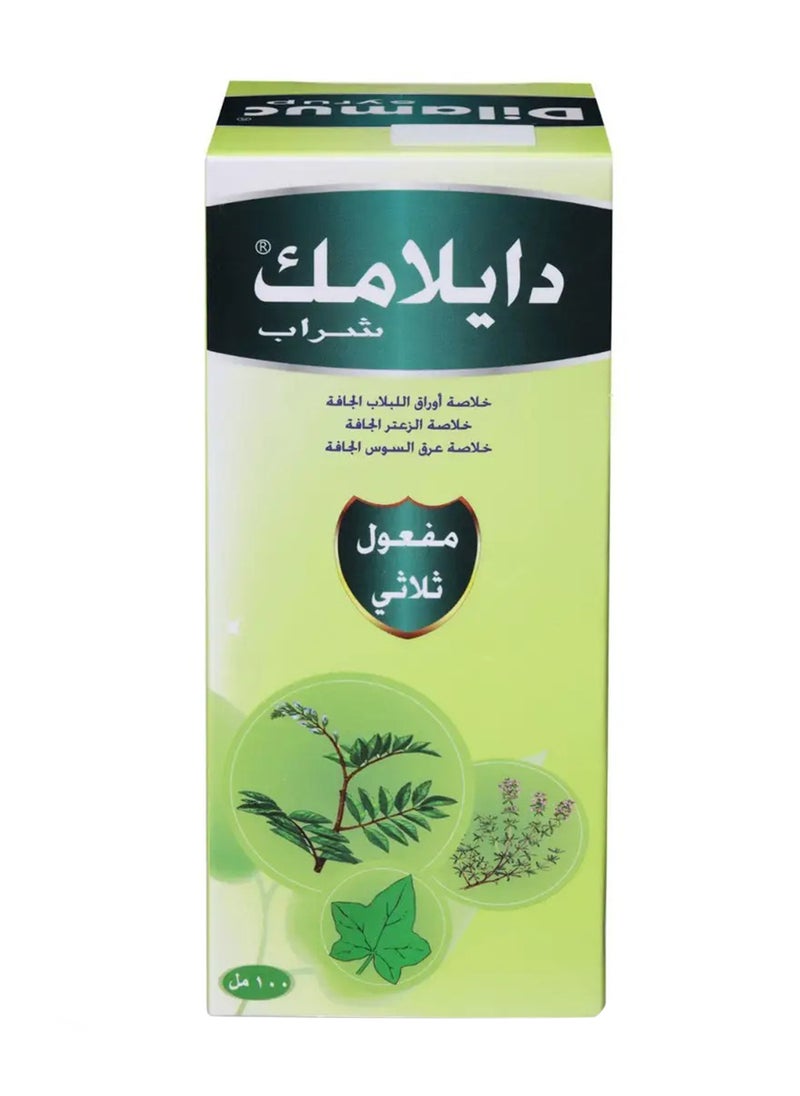 DILAMUC - Dylamic Syrup 100 Ml Dried Ivy Leaf Extract Dried Thyme Extract - Image 1