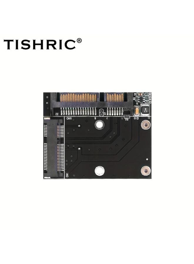 Blue mSATA to SATA Adapter Converter Card for 2.5 Inch SSD Hard Drive Conversion - Image 5
