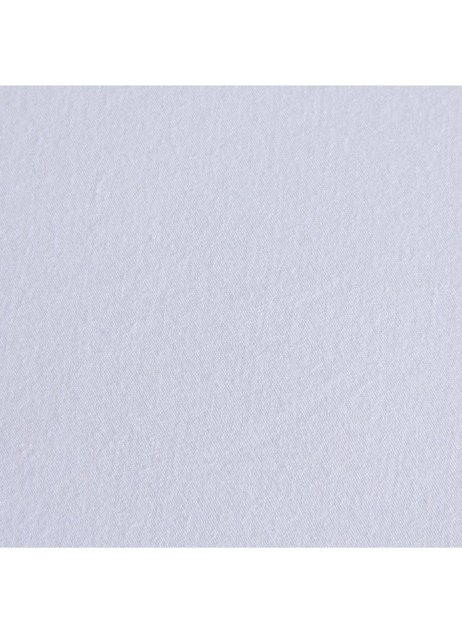 Home Box - Essential Cotton Queen Fitted Sheet 150 X 200 X 36 Cm - Image 1