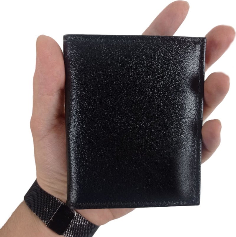 Başkent Çanta Başkent Bag Men's Black Belt Wallet Set  - Image 2